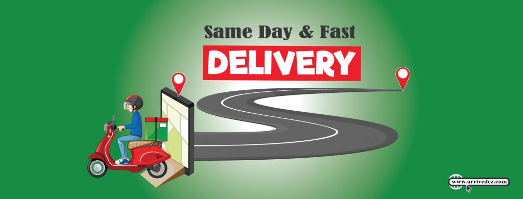 Blog-banner-of-Same-day-deliveryu-for-customer-satisfaction-by-ArrivedEZ-Houston,-Texas,-USA-courier